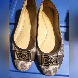 ISOLA Animal print  flats- Beige 9.5M